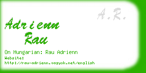 adrienn rau business card